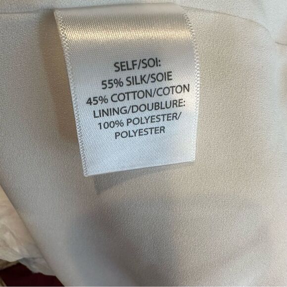 Tanya Taylor White Bianka Silk Floral Mini Wrap Dress | 6 - Picture 5 of 9